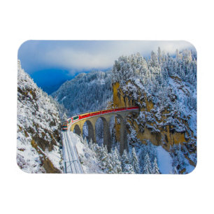 Ímã Gelo e neve   Bernina Express, Suiça