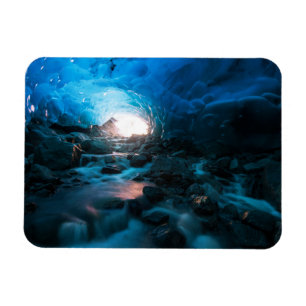 Ímã Gelo e neve Mendenhall Glacier, Juneau, Alasca