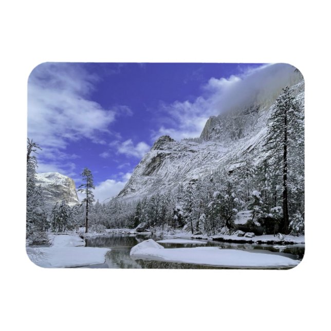 Ímã Gelo e neve | Parque Nacional Yosemite (Horizontal)