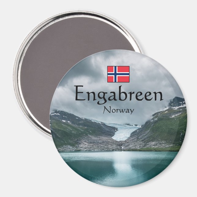 Imã Gelo Svartisen Noruega (Front/Back)