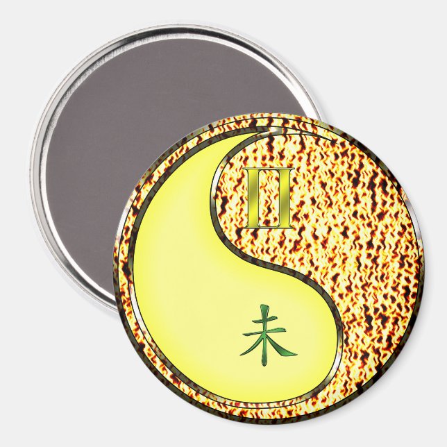 Imã Gêmeos & Cabra de Fogo (Front/Back)