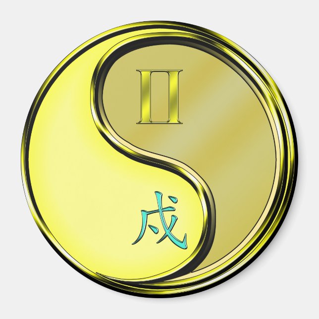 Imã Gêmeos & Cão de Metal (Frente)