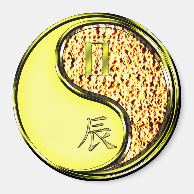 Imã Gêmeos & Dragão de Fogo (Frente)