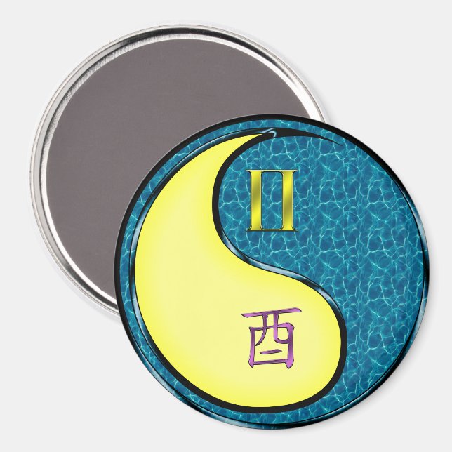 Imã Gêmeos & Galo de Água (Front/Back)