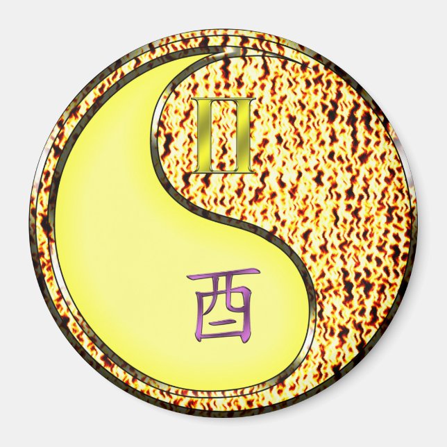 Imã Gêmeos & Galo de Fogo (Frente)