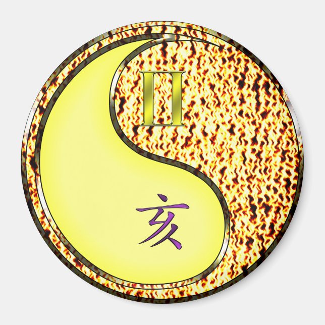 Imã Gêmeos & Javali de Fogo (Frente)