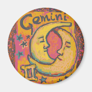 Imã Gêmeos, produtos customizáveis da astrologia