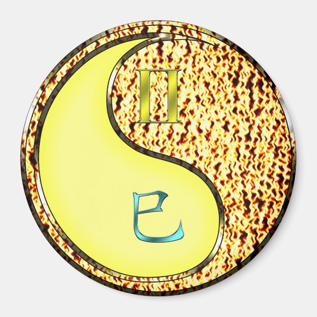 Imã Gêmeos & Serpente de Fogo (Frente)