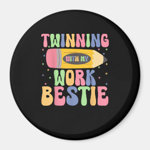 Imã Geminando com meu trabalho Bestie Spirit Wee Melho