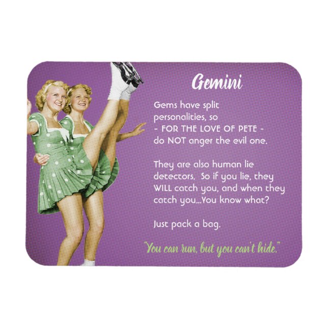 Ímã Gemini (Horizontal)