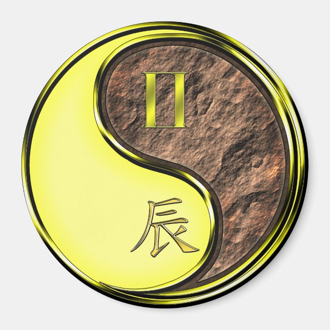 Imã Gemini & Earth Dragon (Frente)