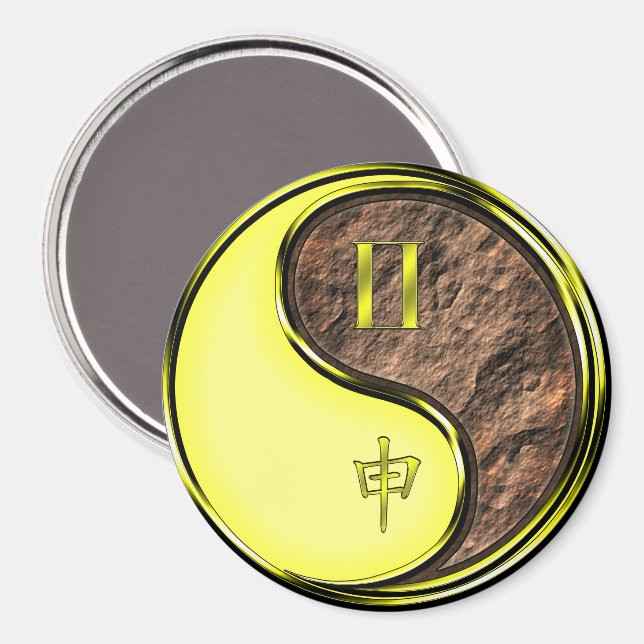 Imã Gemini & Earth Monkey (Front/Back)