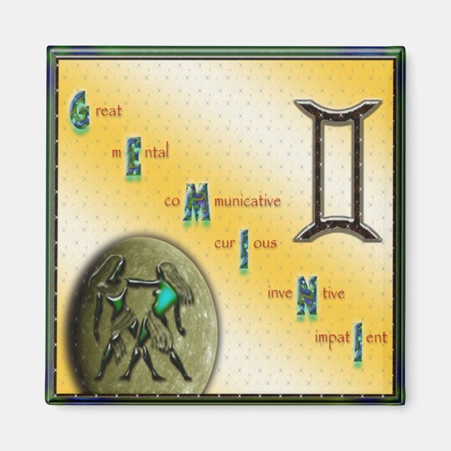 IMÃ GEMINI MAGNET (Frente)