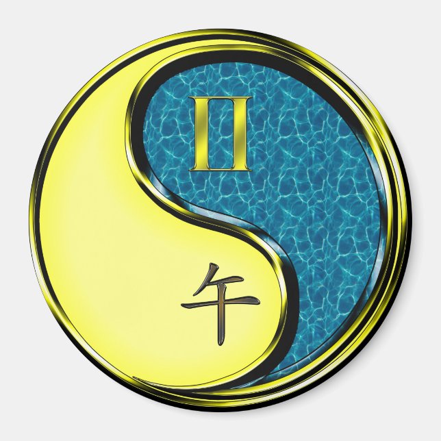 Imã Gemini & Water Horse (Frente)