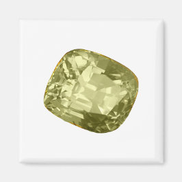 Imã Gemstone Alexandrite Amarelo
