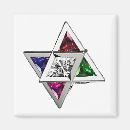 Imã Gemstone Star