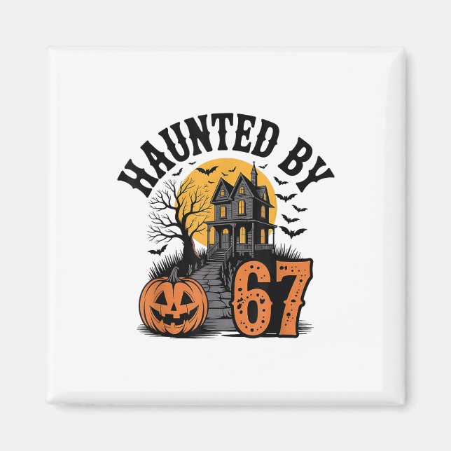 Imã Gen Alpha Z 67 Meme Six Seven 6-7 Funny Internet J (Frente)