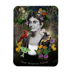 Ímã Gene Stratton Porter Portrait
