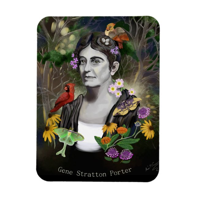 Ímã Gene Stratton Porter Portrait (Vertical)