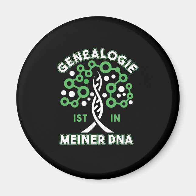 Imã Genealogia DNA Genealogia da Árvore Historiadora d (Frente)