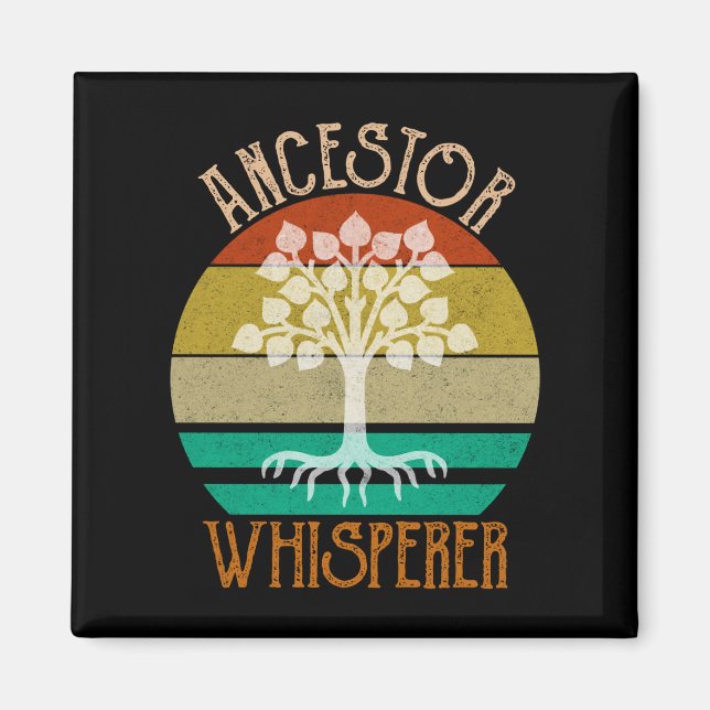 Imã Genealogia dos Whisperers Ancestrais (Frente)