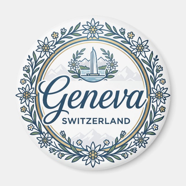Imã Genebra Suíça (Frente)