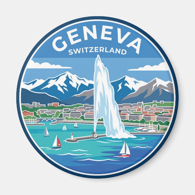 Imã Genebra Suíça (Frente)