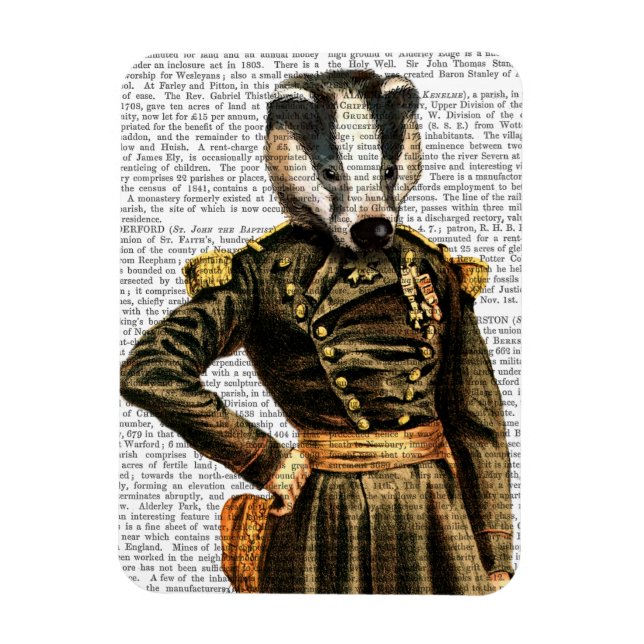 Ímã General Badger (Vertical)