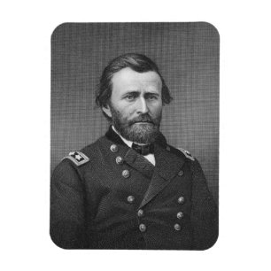 Ímã General Ulysses Simpson Grant, gravado após uma
