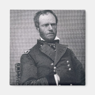Imã General William Tecumseh Sherman, gravado após a