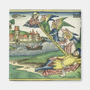 Imã Génese 28 a escada de 10 Jacob, 'do Nuremberg