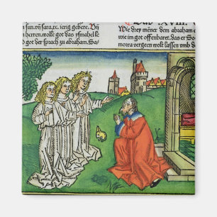 Imã Gênesis 18 2 Abraão e os Três Ângulos, de