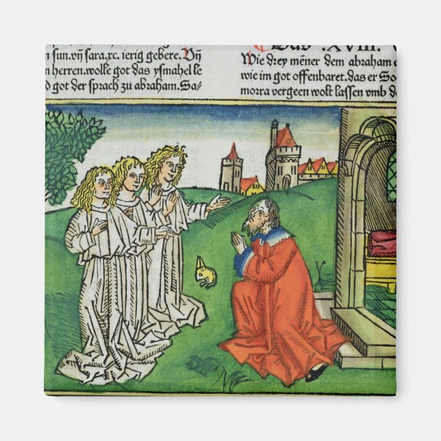 Imã Gênesis 18 2 Abraão e os Três Ângulos, de (Frente)