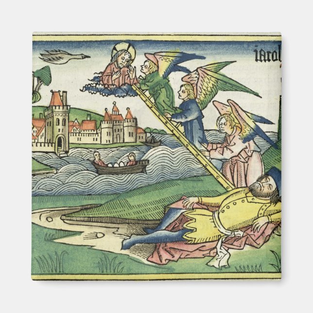 Imã Gênesis 28 10 Escada de Jacob, de Nuremberg (Frente)