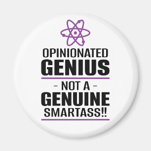 Imã "Gênio Parecido... Não Um Smartass Genuíno"