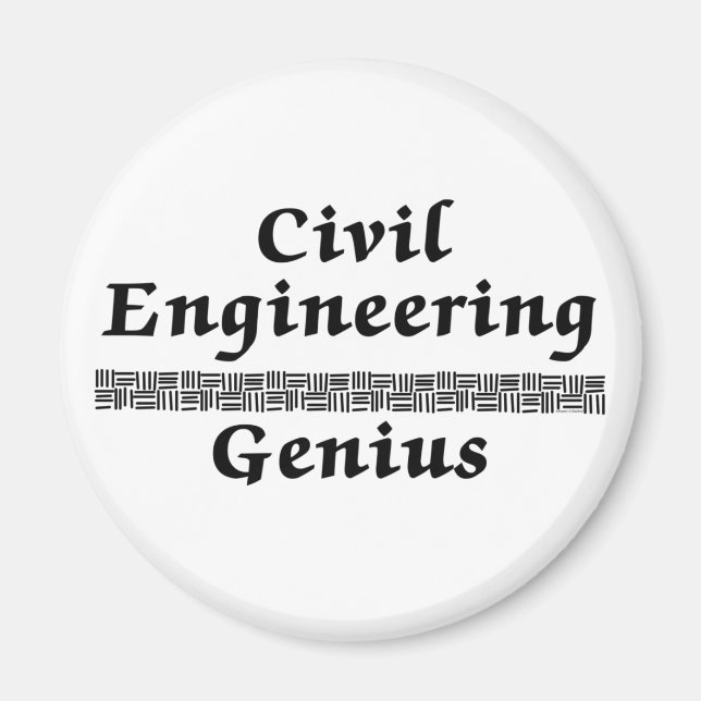 Imã Genius de Engenharia Civil (Frente)