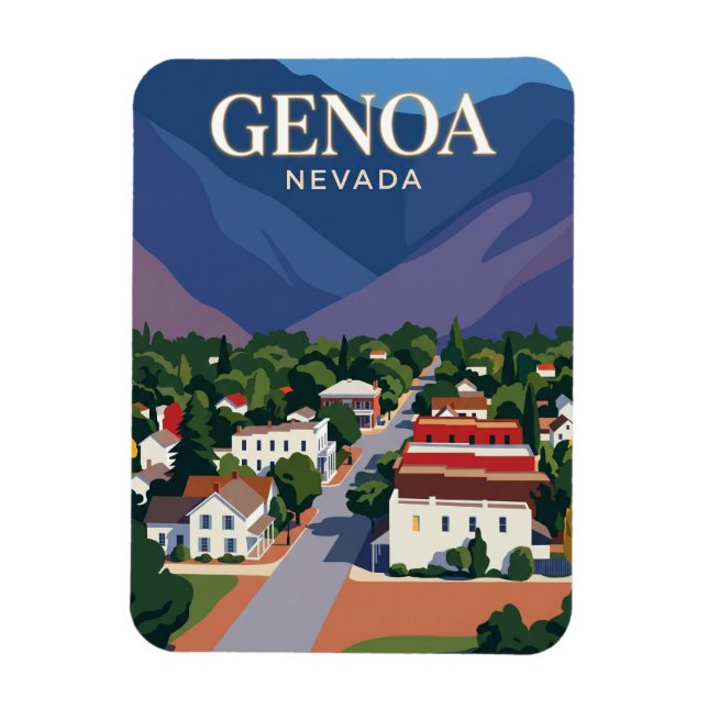 Ímã Genoa EUA (Vertical)