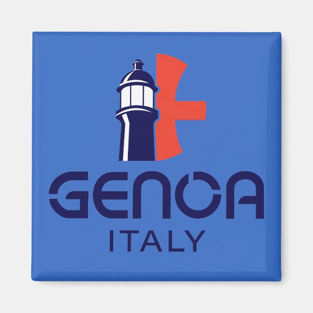 Imã Gênova Itália Europa (Frente)