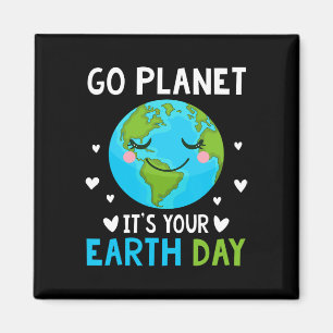 Imã Gentil Dia da Terra Engraçado Meninos Meninos Meni