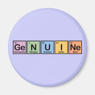 Imã Genuíno feito dos elementos