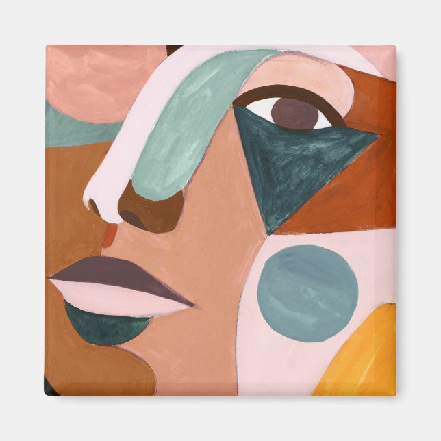 Imã Geo Half Face (Frente)