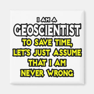 Imã Geocientista... Presumir Que Nunca Estou Errado