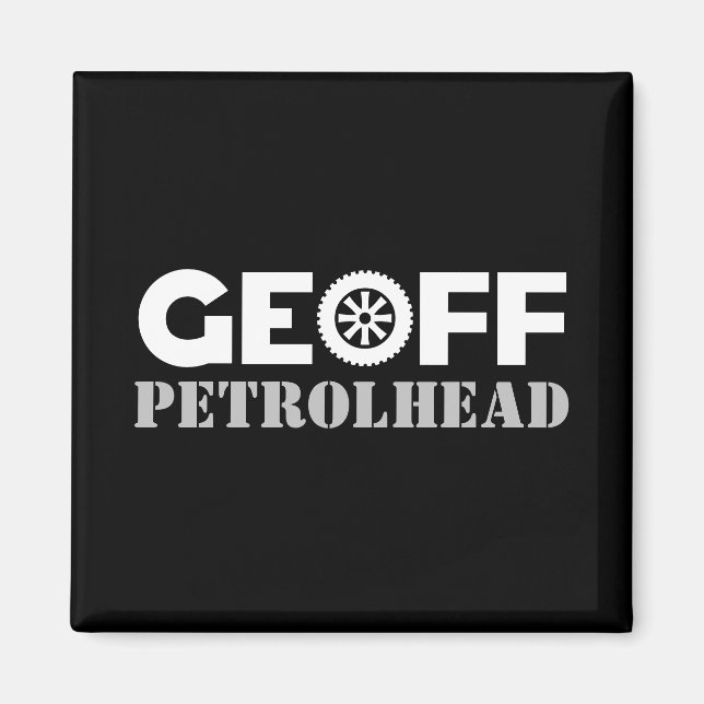 Imã Geoff Petrol Head (Frente)