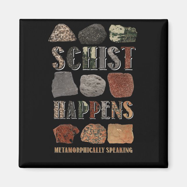 Imã Geologia Mineral Geode Rock Collector Geológico (Frente)