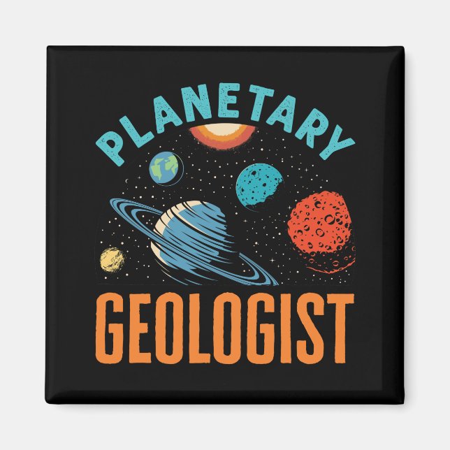 Imã Geologia Planetária (Frente)