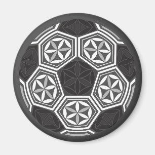 Imã geometria sagrada do futebol