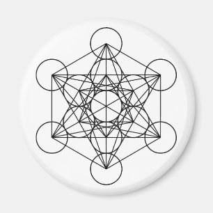 Imã Geometria sagrado do cubo de Metatron