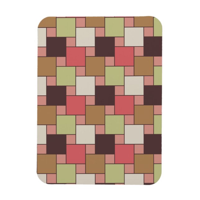 Ímã Geométrico do Gabinete de Especiarias (Vertical)