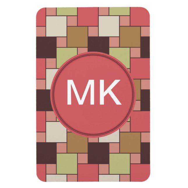 Ímã Geométrico do Gabinete de Especiarias (Vertical)