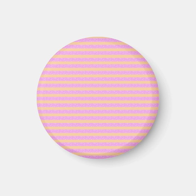 Imã Geométrico Rosa  (Frente)
